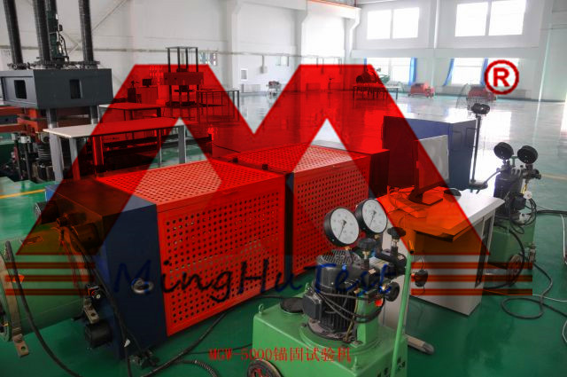 MGW-5000型微機(jī)控制鋼絞線靜載錨固試驗機(jī)